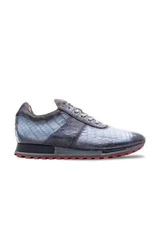 Mezlan Barrow Crocodile Sneaker-AmbrogioShoes