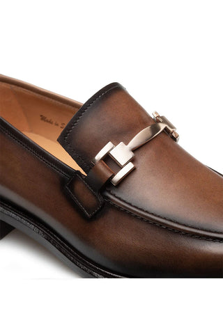 Mezlan Barsotti Leather Horse-Bit Loafer-AmbrogioShoes