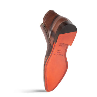 Mezlan Camilleri 21343 Men's Shoes Suede / Calf-Skin Leather Zipper Boots (MZ3764)-AmbrogioShoes