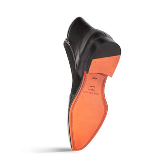 Mezlan Camilleri 21343 Men's Shoes Suede / Calf-Skin Leather Zipper Boots (MZ3764)-AmbrogioShoes