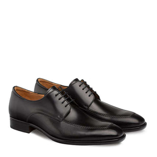 Mezlan Coventry Men's Shoes Black Calf-skin Oxfords 9204 (MZ3028)-AmbrogioShoes