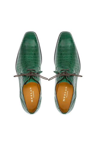 Mezlan Dandy EX4967-J Alligator Derby-AmbrogioShoes