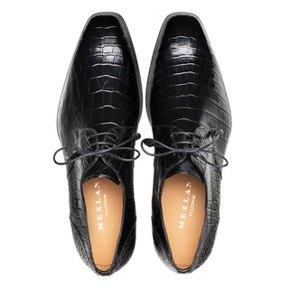 Mezlan Dandy EX4967-J Exotic Alligator Lace-Up Derby (MZ3778)-AmbrogioShoes
