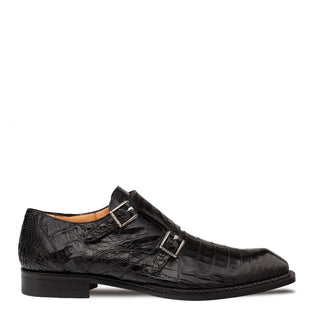 Mezlan Doyers Crocodile Double Monk-Strap-AmbrogioShoes