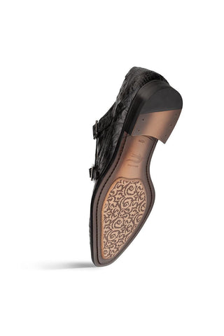 Doyers Crocodile Double Monk-Strap-Dellamoda