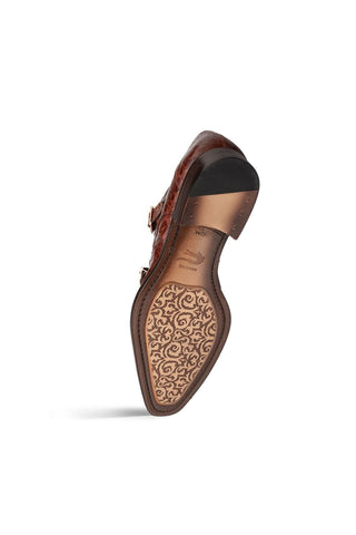 Doyers Crocodile Double Monk-Strap-Dellamoda