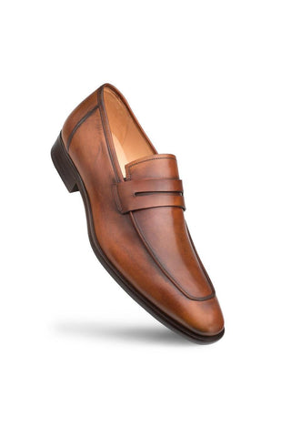 E20243 Leather Penny Loafer-Dellamoda