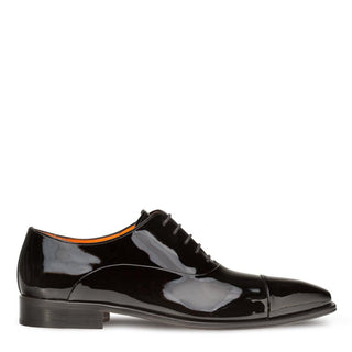 Mezlan E20264 Men's Shoes Black Patent Leather Cap-Toe Formal Oxfords (MZ3403)-AmbrogioShoes