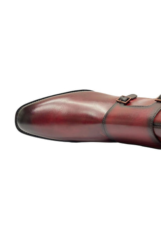 Mezlan E20464 Mokka Patina Calf-Skin Leather Buckle Boots (MZ3542)-AmbrogioShoes