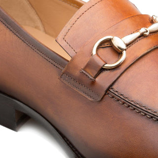 Mezlan E20482 Calf-Skin Leather Horse-Bit Loafers (MZ3501)-AmbrogioShoes