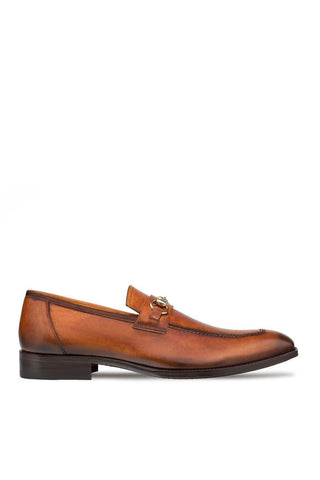 E20482 Leather Horse-Bit Loafer-Dellamoda