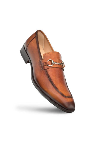 E20482 Leather Horse-Bit Loafer-Dellamoda