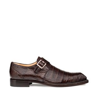 Mezlan Gigolo Crocodile Single Monk-Strap