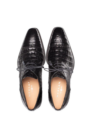 Mezlan Giovane 50032-F Crocodile Skin Derby (MZ3717)-AmbrogioShoes