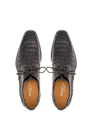 Mezlan Golfo 4967-F Crocodile Derby-AmbrogioShoes