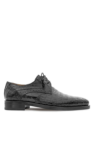 Mezlan Golfo 4967-F Exotic Crocodile Plain Toe Derby (MZ3747)-AmbrogioShoes