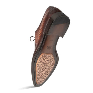 Mezlan Lontani 21039 Embossed Calf-Skin Leather Derby (MZ3707)-AmbrogioShoes