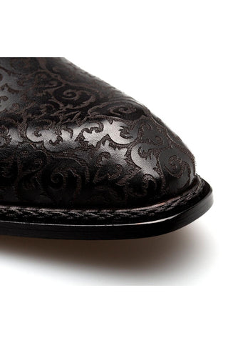 Mezlan Lontani Embossed Leather Derby-AmbrogioShoes