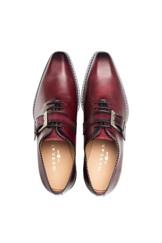 Mezlan Machado 21317 Leather Monk Strap (MZ3752)-AmbrogioShoes