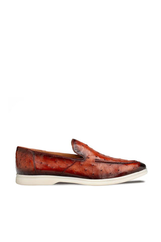 Marmi 50305-S Ostrich Loafer-Dellamoda
