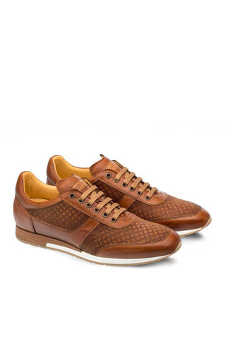 Maxim Suede / Leather Sneaker-Dellamoda