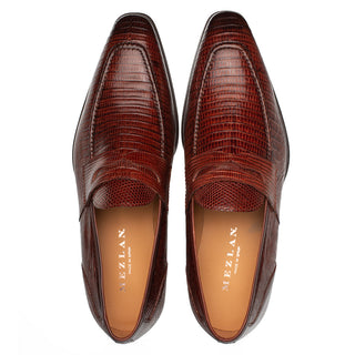 Mezlan Mayor 50121-L Exotic Lizard Penny Loafer (MZ3802)-AmbrogioShoes