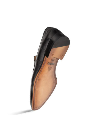 Mayor 50121-L Lizard Penny Loafer (MZ3802)-Dellamoda