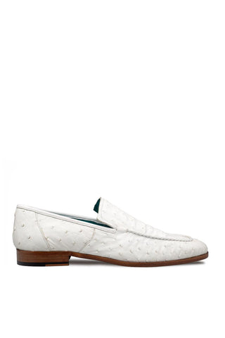 Mezlan Menor 50120-S Ostrich Slip-On Loafer-AmbrogioShoes