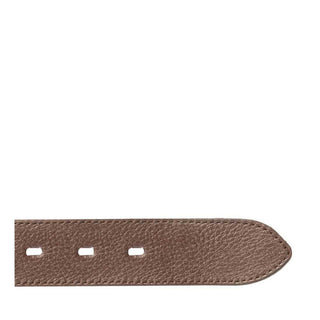 Mezlan Men's Belt Brown Deer-Skin AO10472 (MZB1179)-AmbrogioShoes