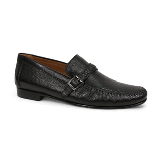 Mezlan Men's Shoes Full Grain Leather Slip-On Mocassin Loafer (MZ3892)-AmbrogioShoes