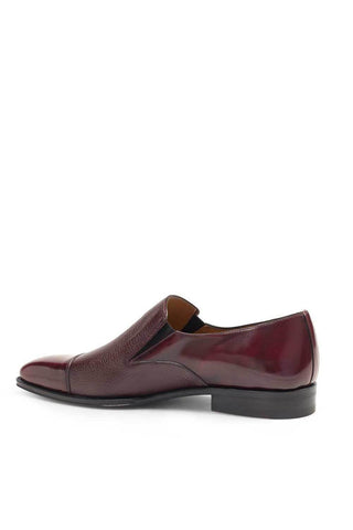 Milani Deer & Leather Loafers-Dellamoda