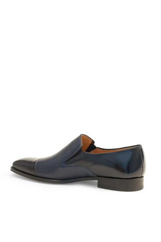 Milani Deer & Leather Loafers-Dellamoda