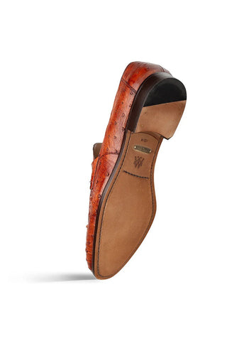 Mezlan Nogales 50281-S Ostrich Penny Loafer