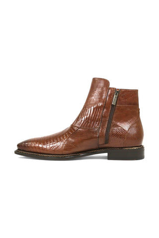 Mezlan Peninsula Lizard Ankle Boots-AmbrogioShoes