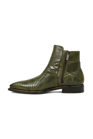Mezlan Peninsula Lizard Ankle Boots-AmbrogioShoes
