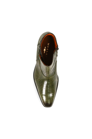 Mezlan Peninsula Lizard Ankle Boots-AmbrogioShoes