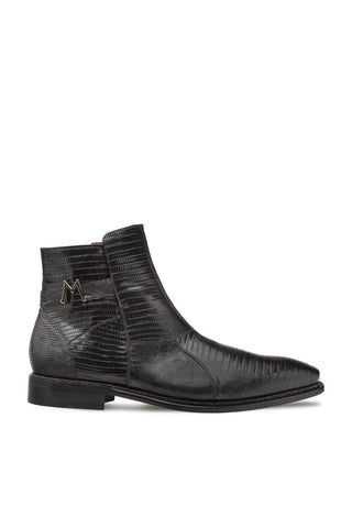 Peninsula Lizard Ankle Boots-Dellamoda