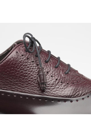Postdam Leather & Deer Oxford-Dellamoda