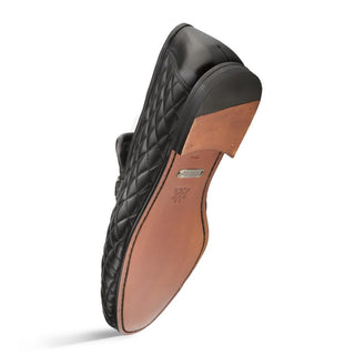 Mezlan R20136 Quilted Calf-Skin Leather Horsebit Loafers (MZ3407)-AmbrogioShoes