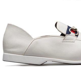 Mezlan R20252 Calf-Skin Leather Collapsible-Heels Slipper Sandals (MZ3466)-AmbrogioShoes