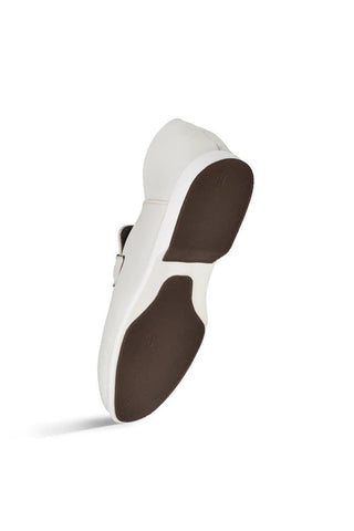 R20252 Leather Collapsible-Heels Slipper Sandals (MZ3466)-Dellamoda