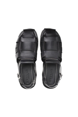 Mezlan R20257 Calf-Skin Leather Fisherman Sandals (MZ3462)-AmbrogioShoes