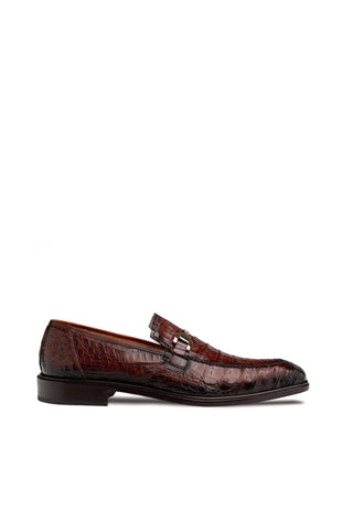 Mezlan Rhodas Crocodile Horse-Bit Loafer-AmbrogioShoes