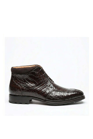 Riccardo Crocodile Boot-Dellamoda