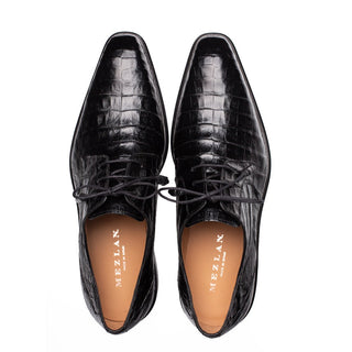 Mezlan Riverside Crocodile Derby-AmbrogioShoes