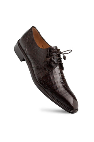 Mezlan Riverside Crocodile Derby-AmbrogioShoes