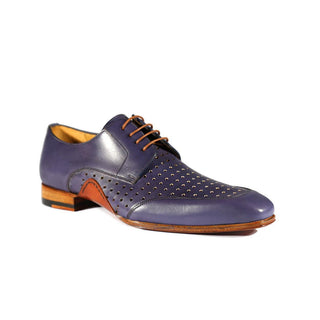 Mezlan S20273 Perforated Leather Opanka Derby (MZ3472)