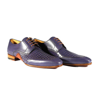 Mezlan S20273 Perforated Leather Opanka Derby (MZ3472)