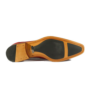 Mezlan S20296 Perforated Leather Classic Penny Loafers (MZ3482)-AmbrogioShoes