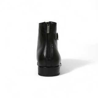 Mezlan S20516 Men's Shoes Quilted / Calf-Skin Leather Lace up Boots (MZ3554)-AmbrogioShoes